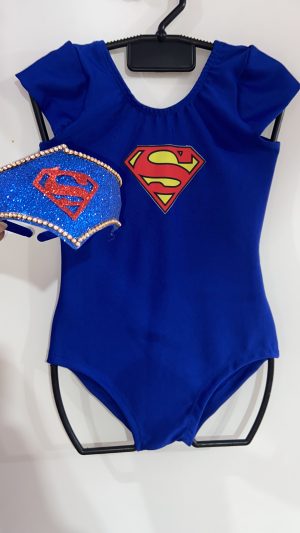 Body e tiara infantil